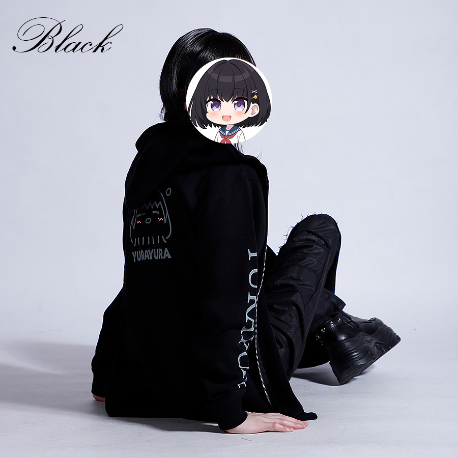 受注期間限定！如月ゆらコラボ企画！コラボZIPパーカー◇如月ゆら