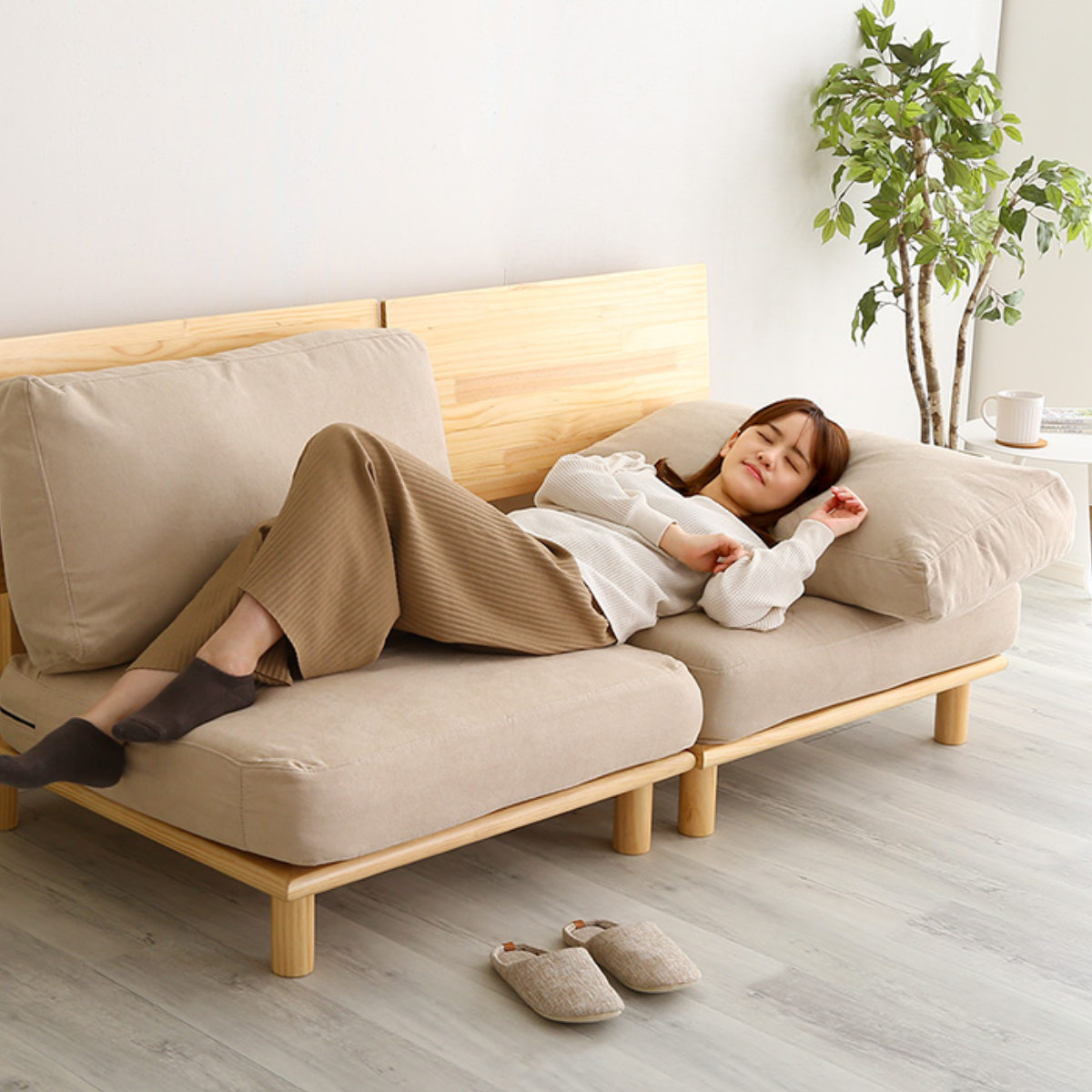 dショッピング |お掃除ロボット対応 ソファ 幅160cm 分割可能