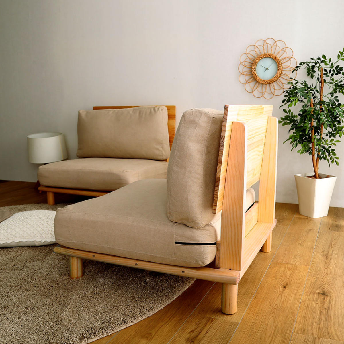 dショッピング |お掃除ロボット対応 ソファ 幅160cm 分割可能