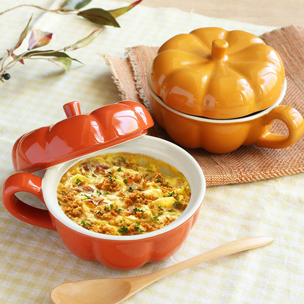 dショッピング |スープカップ 390ml フタ付き オーブンシェフ かぼちゃ