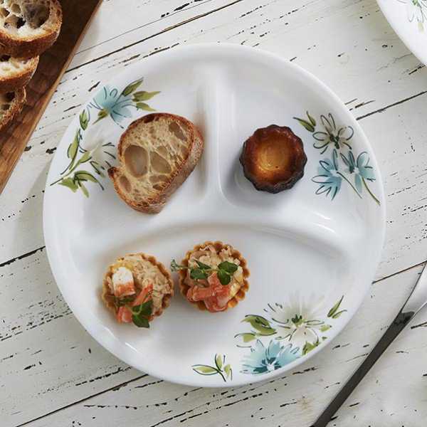 ランチプレート 21.5cm コレール CORELLE フェアリーフローラ （ 食洗