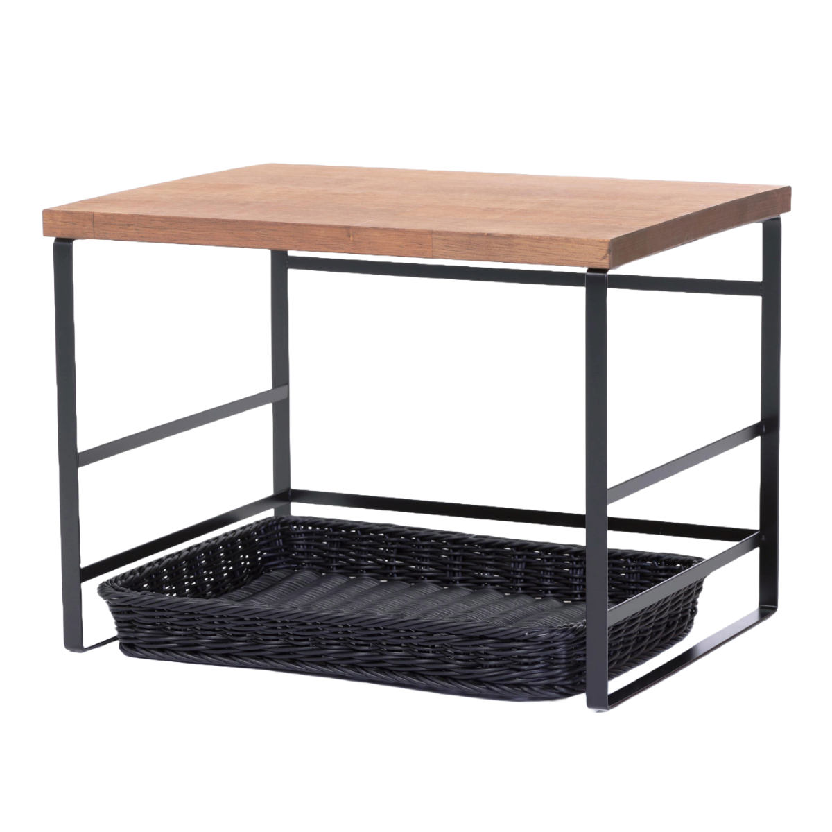 dショッピング |キッチンラック ラバーウッドトースターラック