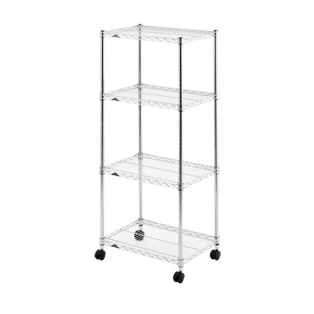 スチールラック 幅60cm 4段 ルミナスレギュラー 幅61×奥行46×高さ156.5