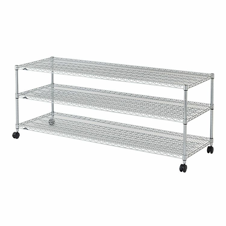 スチールラック 幅180cm 3段 ルミナスレギュラー 幅182.5×奥行61×高さ