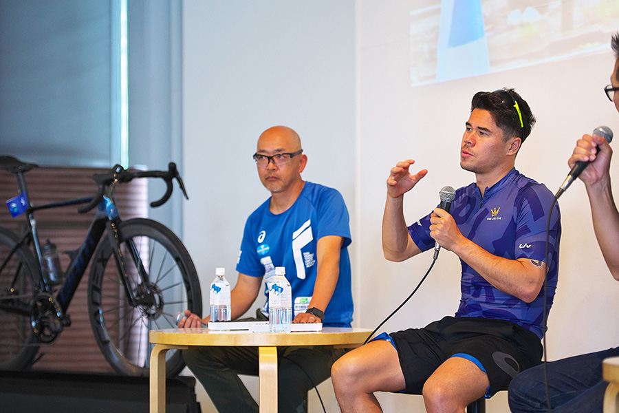 ニナー賢治＆村上コーチに学ぶ、強さの秘密〈GIANTトライアスロン