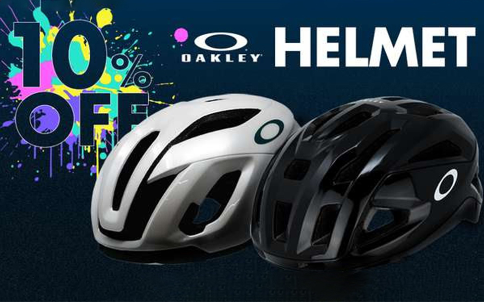 店舗限定キャンペーン】OAKLEYヘルメットが特別価格で購入できる