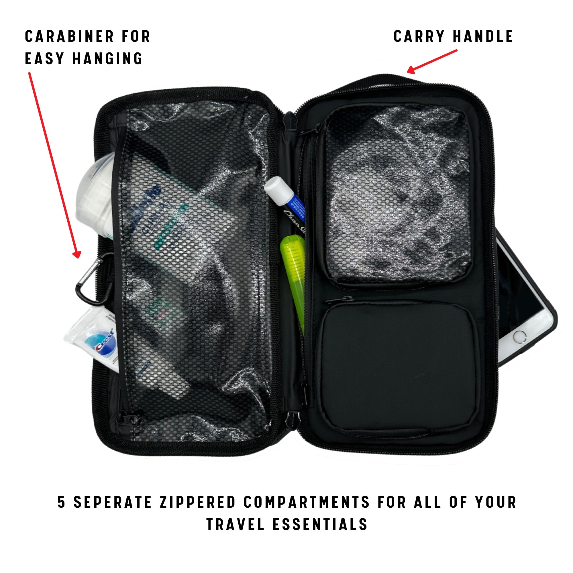 Maverick Deluxe Toiletry Kit - Luggageworks