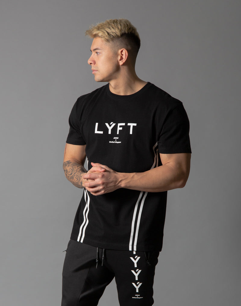 LYFT-Lift [Training Wear] - 2 Line T-Shirt - Black – LÝFT