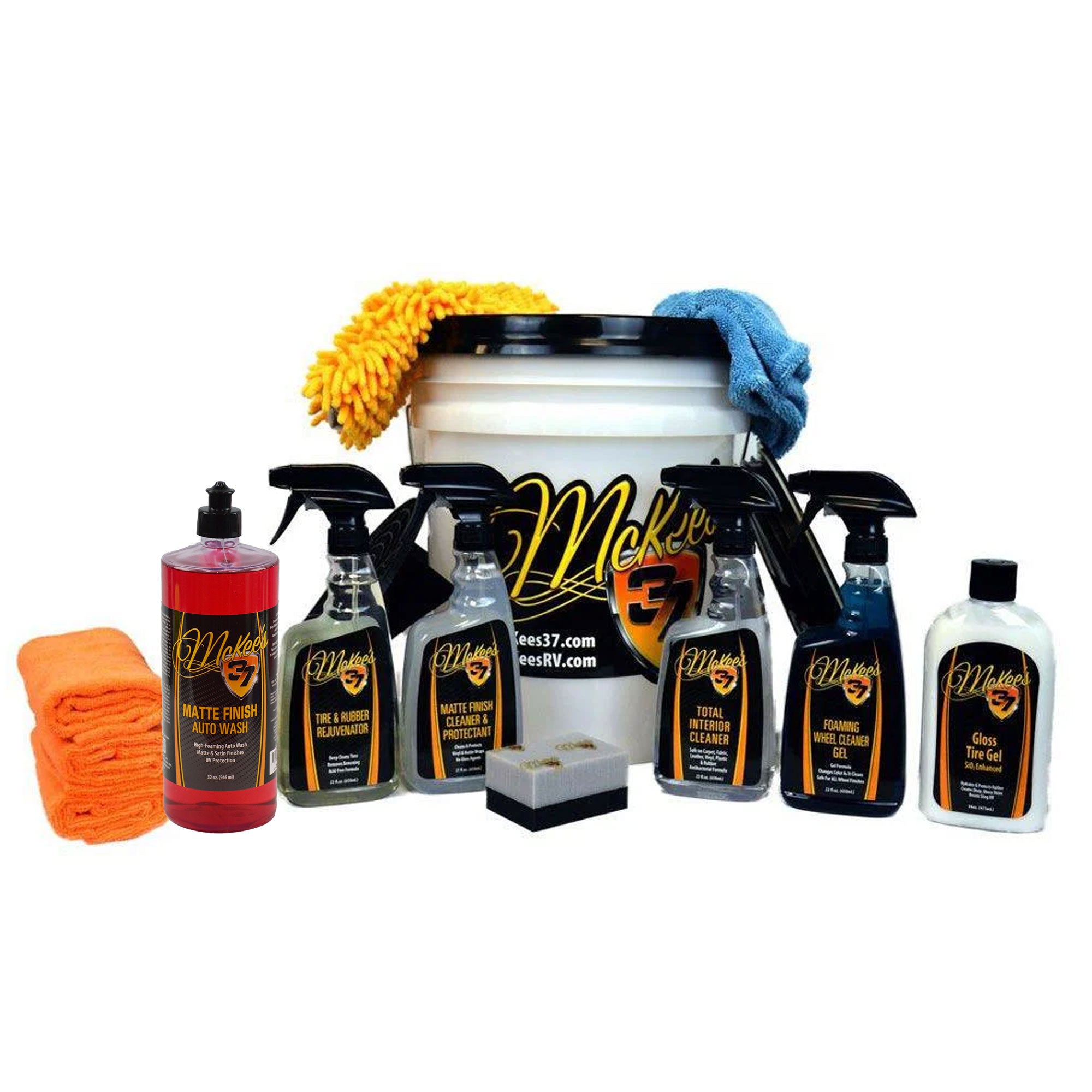 Matte Finish Complete Care Kit with Bucket – McKees37.com