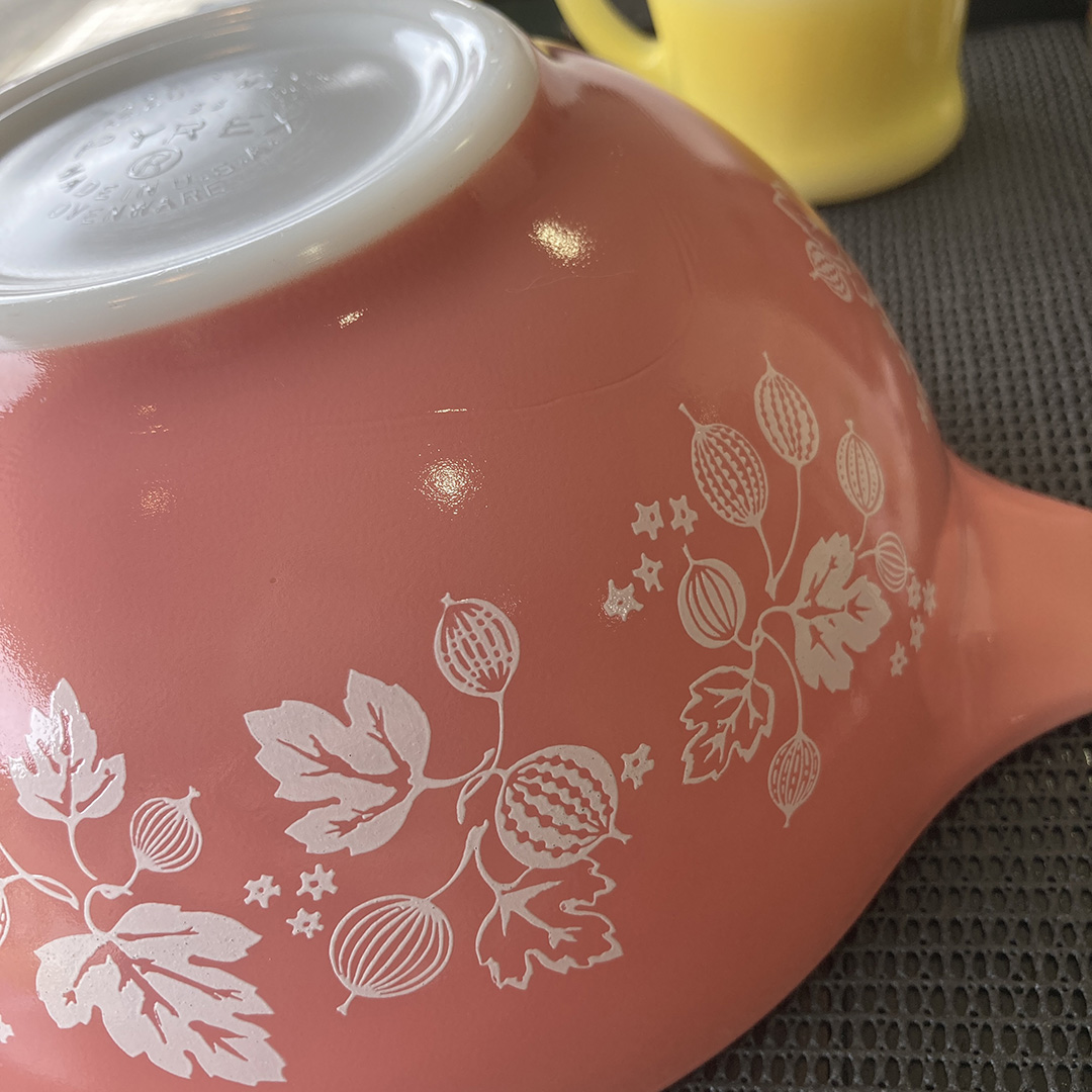 シンデレラミキシングボウル グースベリー ピンク Mサイズ 1950～1960