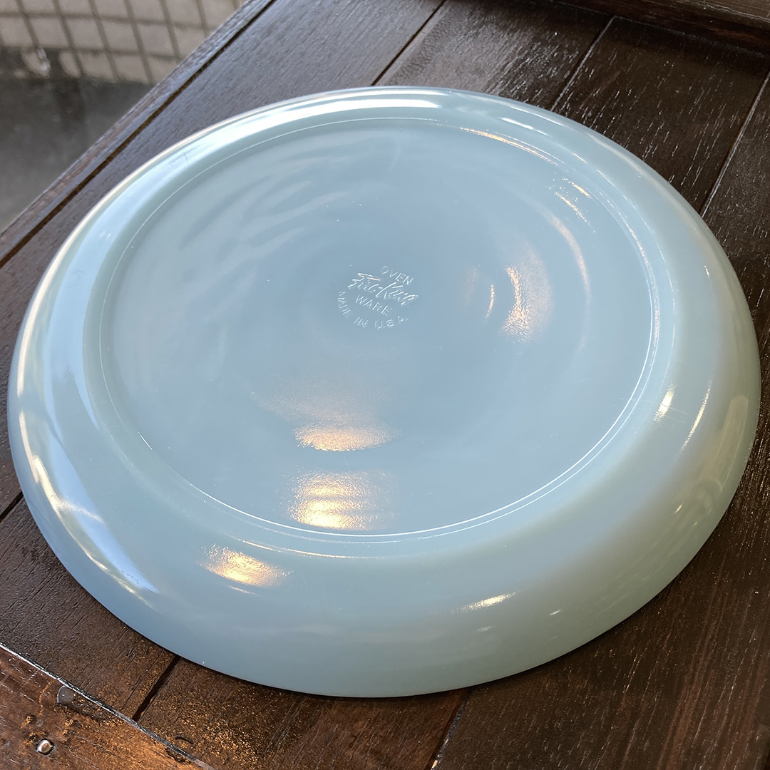 ディナープレート ターコイズブルー 9インチ 1956年～1958年製造 Fire