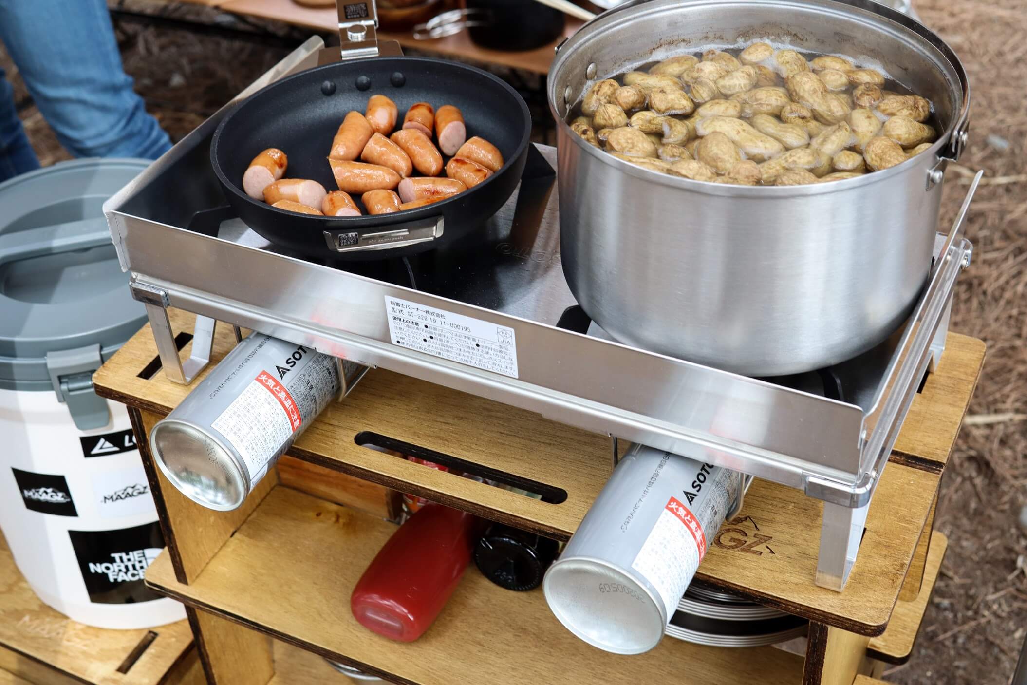 SOTO レギュレーター2バーナー GRID ST-526 レビュー。シンプル