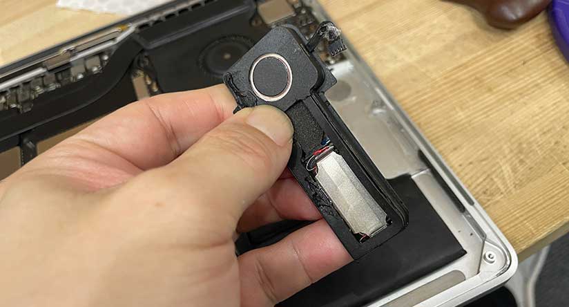 スピーカーの音がこもる】MacBookPro 2016 スピーカー修理 | Mac修理