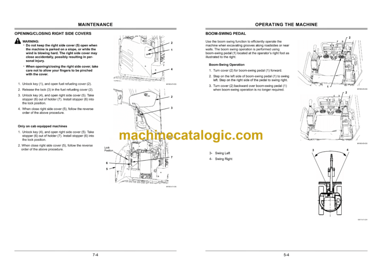 Hitachi ZX17U-2 Hydraulic Excavator Operator's Manual (EM1MS-1-2