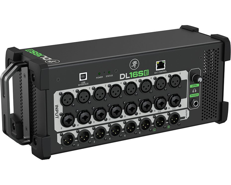 Mackie DL16SE 16チャンネルラックマウントデジタルミキサー | MACKIE