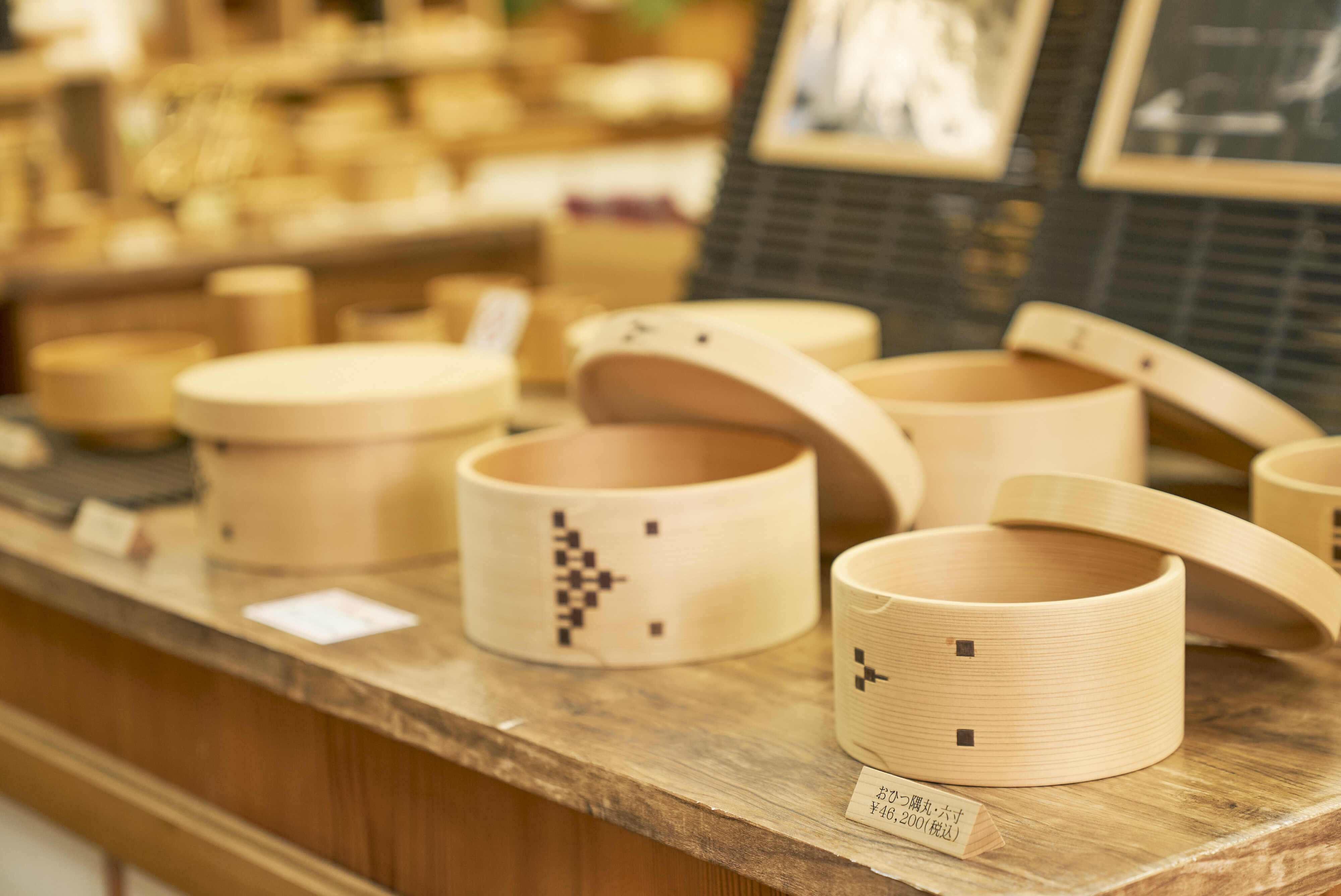 隅切三段重（6寸） - 大館工芸社