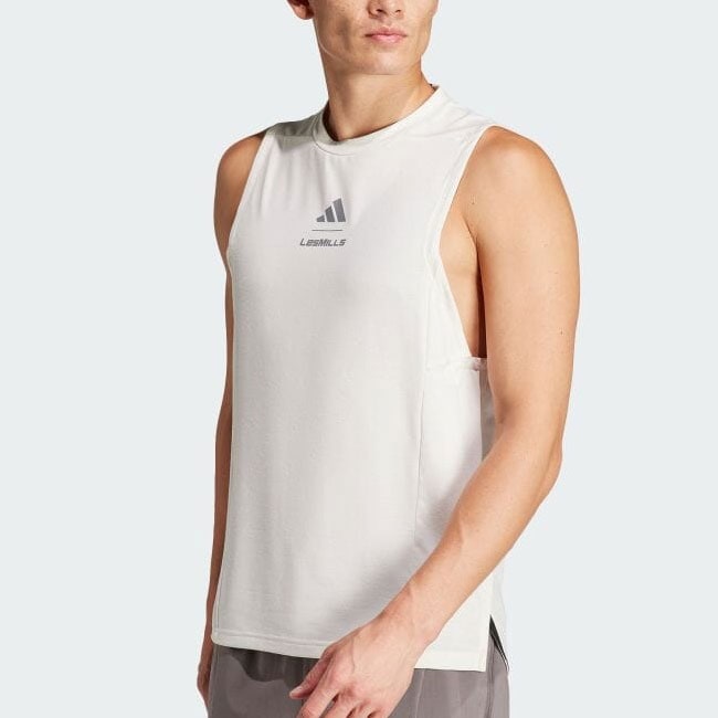 adidas アディダス メンズ Les Mills グラフィック タンクトップ