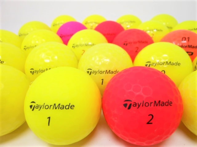 S147】テーラーメイド TP5 21年 黄色 ロストボール 24球