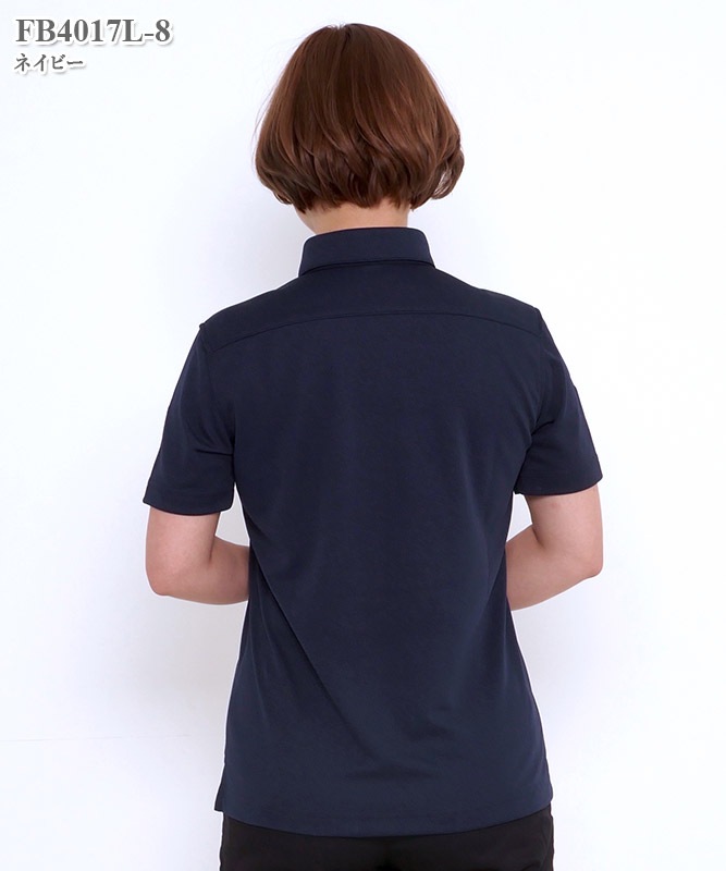 レディス吸水速乾ポロシャツ半袖(チェック)[ボンマックス製品] FB4017L