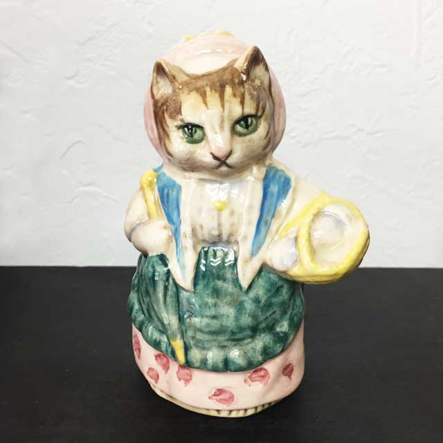 ロイヤルアルバート 猫のフィギュア 猫のリビーCOUSIN RIBBY ピーター