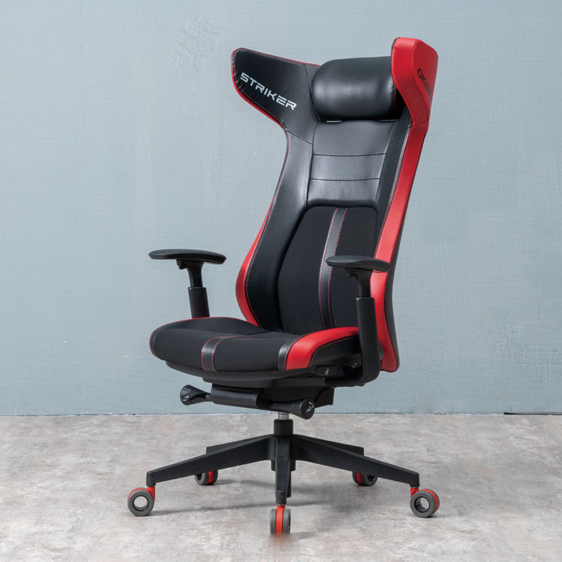 ゲーミングチェア ストライカー 80GCMZ PH87 レッド【大型商品配送便で