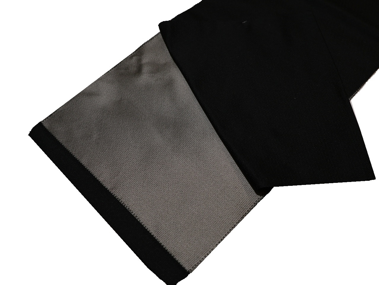 ポリエステル名古屋帯「黒色の地に楽器と音符の柄」 | 帯,帯(名古屋帯