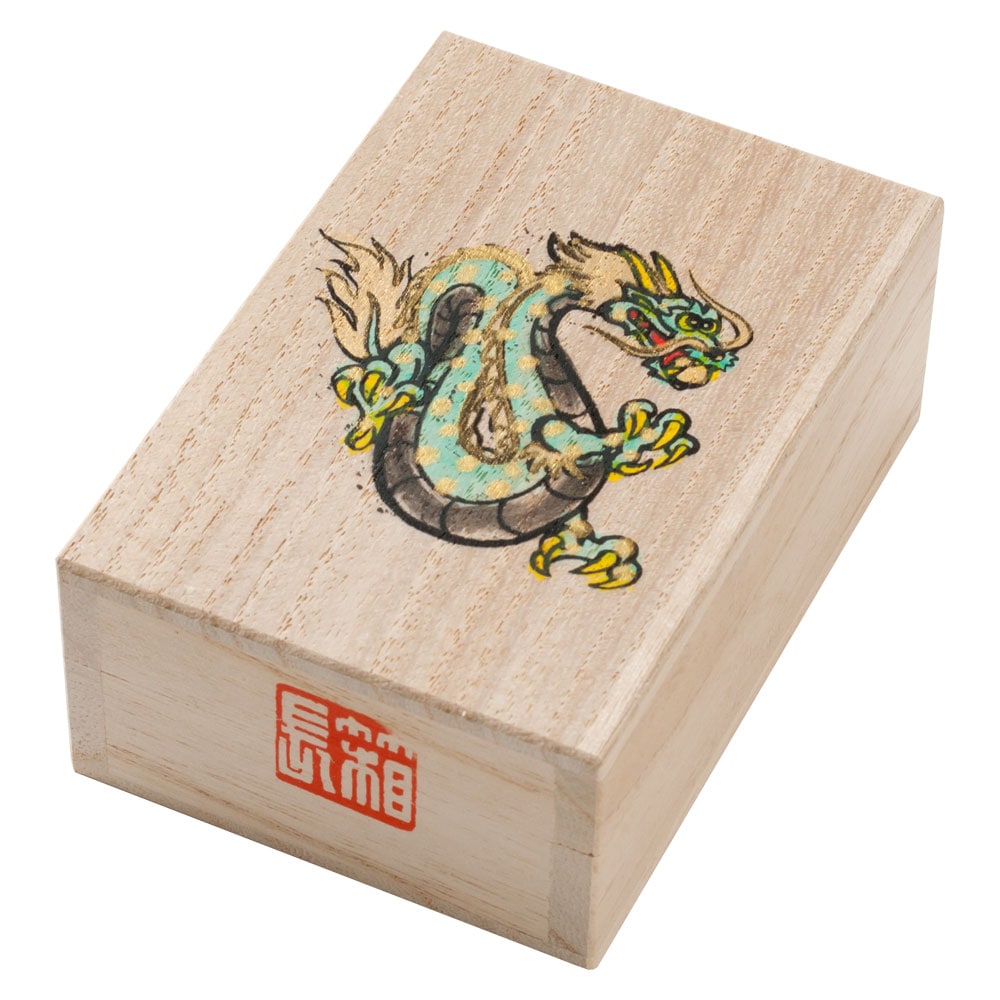 宝石・アクセサリー・へその緒入れ 干支：午（うま） 桐箱 箱長の桐