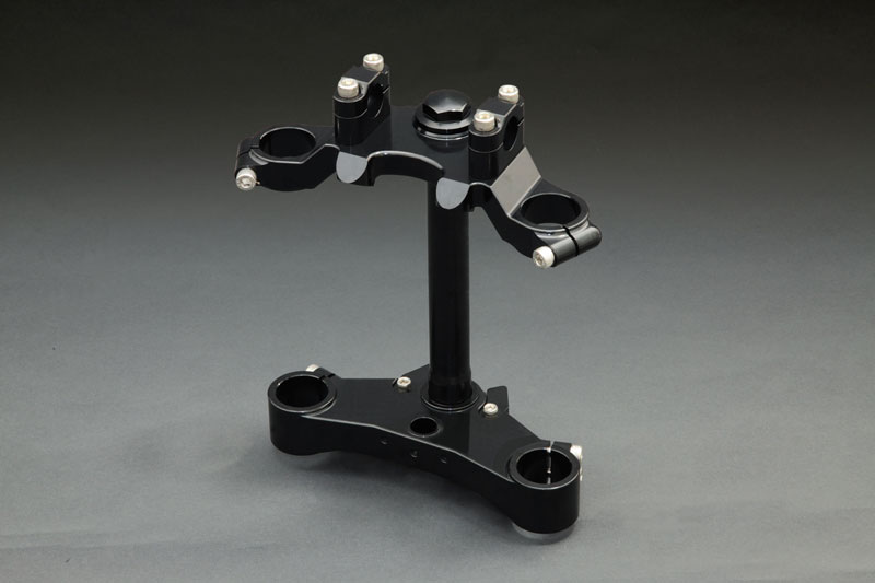 BILLETトリプルクランプASSY (Z1/Z2・ブラック・クランプ径：φ38