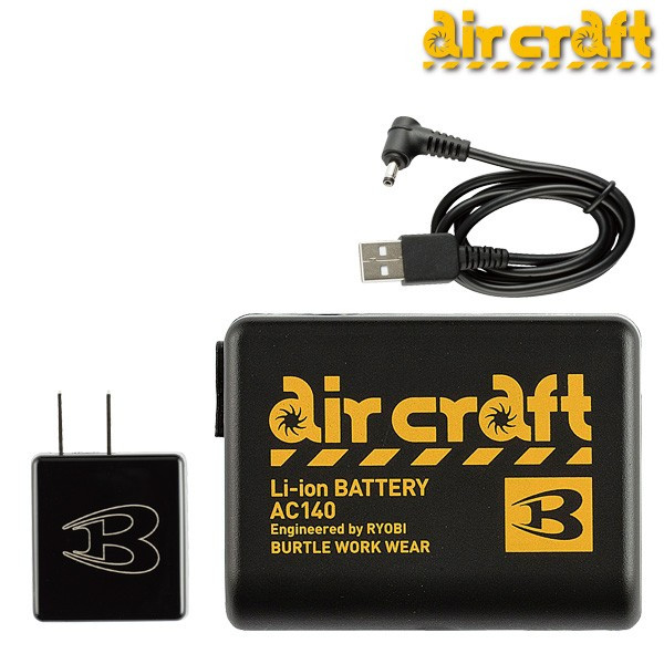 バートル AC140 エアークラフト リチウムイオンバッテリー 充電器付き