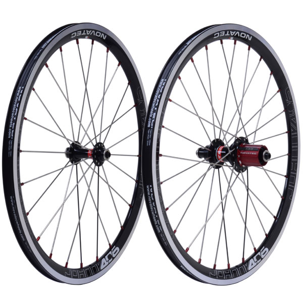 ノバテック JONNY 406 クリンチャー シマノ用 小径20インチホイール