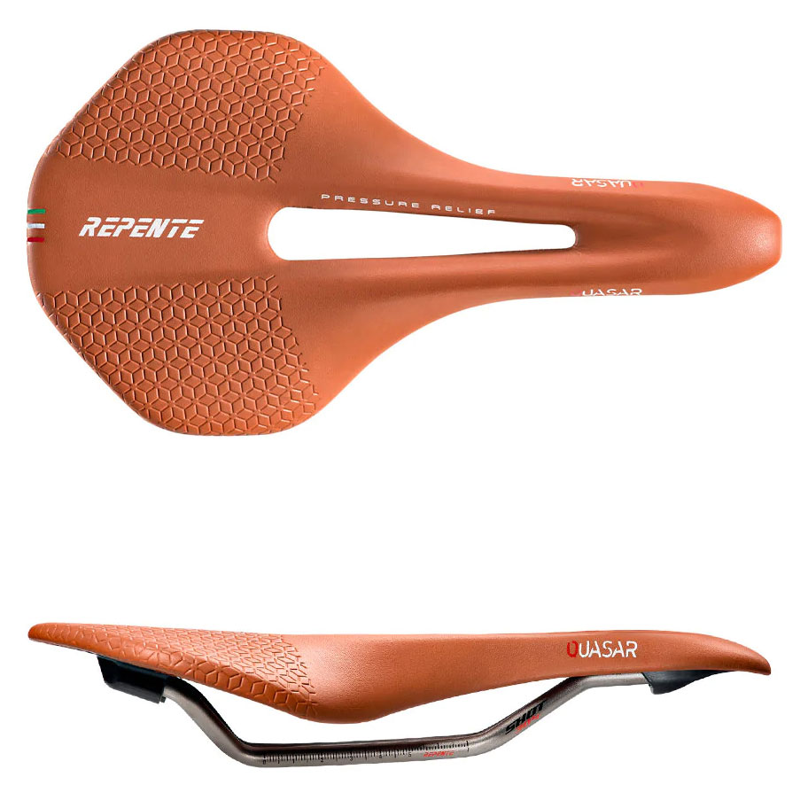 レペンテ Quasar 2.0 ブラウン 142mm サドル REPENTE | サドル