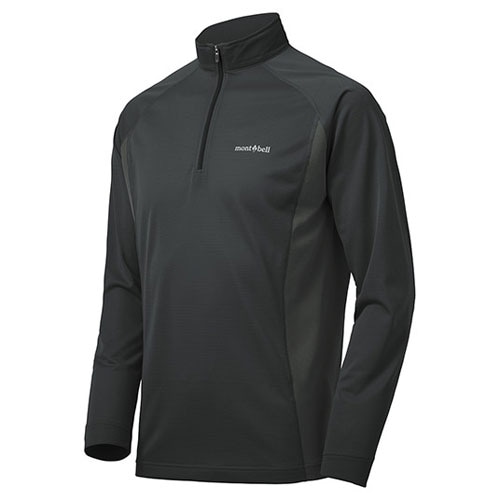モンベル mont-bell クール ロングスリーブジップシャツ Men's 1114631