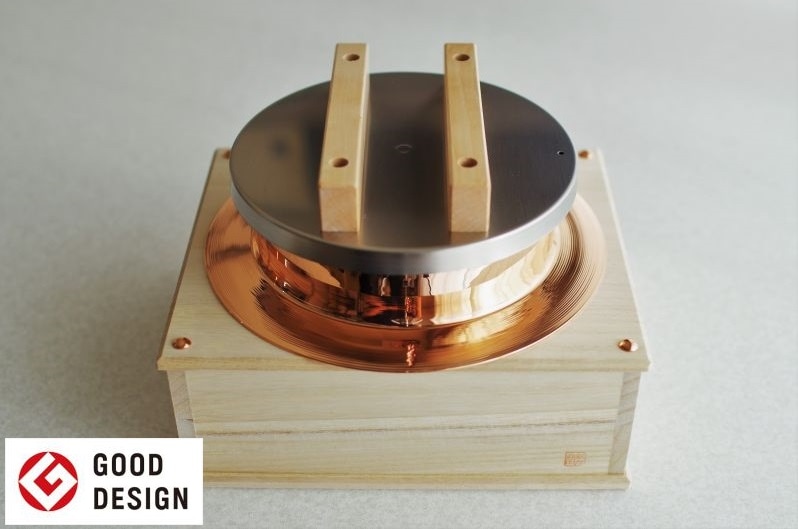 純銅製 羽釜 『ごはんはどうだ！』 5合 桐製 釜受けセット】 新光金属