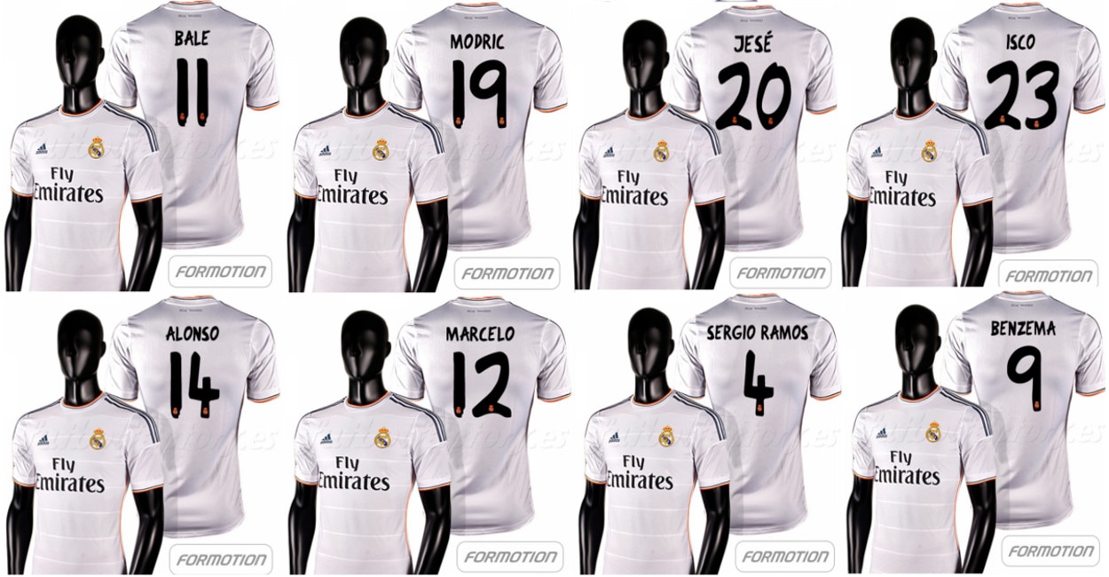 スペイン市場独占！13/14 レアルマドリード オフィシャル