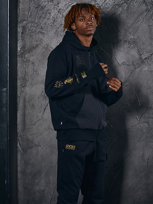 TEXTURE MIX ZIP HOODIE | SPECIAL | 【公式】SY32 by SWEET YEARS
