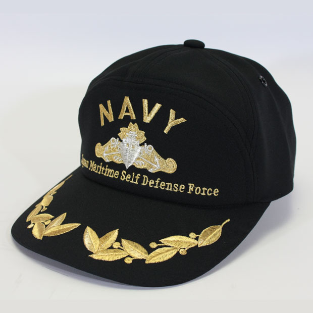 海上自衛隊 アポロキャップ ネイビー水上艦艇徽章