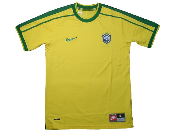 ブラジル代表 98 ホーム半袖 ユニフォーム NIKE ＜復刻モデル＞ | 完売