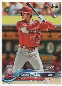 大谷翔平 ルーキーカード アレギン エンゼルス ドジャース topps 2018