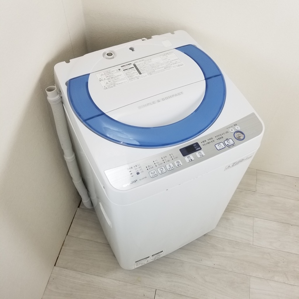 中古 洗濯機 7.0kg Ag+イオン シャープ 2015年～2016年製造 送風乾燥