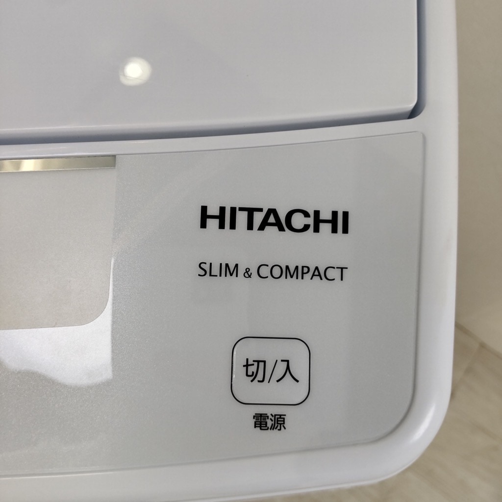 中古 高年式 5.0kg 全自動洗濯機 ピュアホワイト 日立 NW-50F 2021年