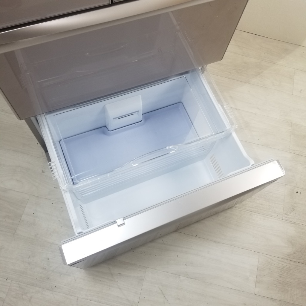 中古 高年式 517L 6ドア冷蔵庫 三菱 MR-WX52D-F 2019年製 自動製氷機