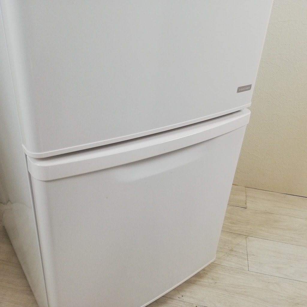 中古 138L 2ドア冷蔵庫 パナソニック NR-BW148C-W 2016年製 ホワイト