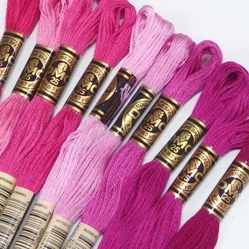 DMC 25番刺繍糸【赤・紫系】 | 手芸センタードリーム公式通販サイト