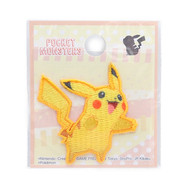 ポケモン ピカチュウ シールワッペン POS001 | 手芸センタードリーム