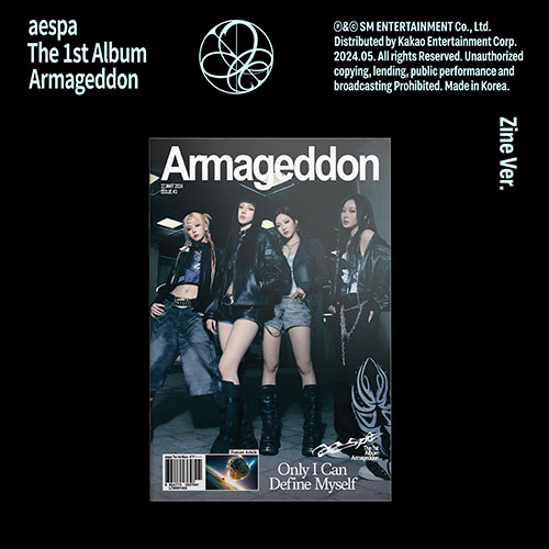 韓国音楽 aespa (エスパ) - 1集 「Armageddon」 Zine Ver. (CD+フォト