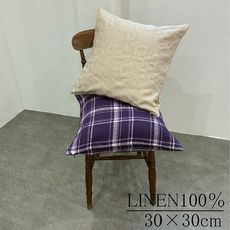 クッションカバー リネン 麻 30×30cm/DDintex