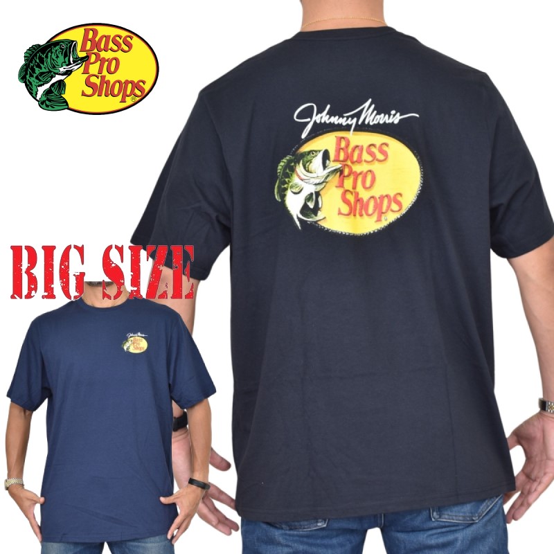 大きいサイズ メンズ BASS PRO SHOPS バスプロショップ 半袖Tシャツ