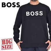 大きいサイズ メンズ BOSS ボス クルーネック 半袖Tシャツ フロント