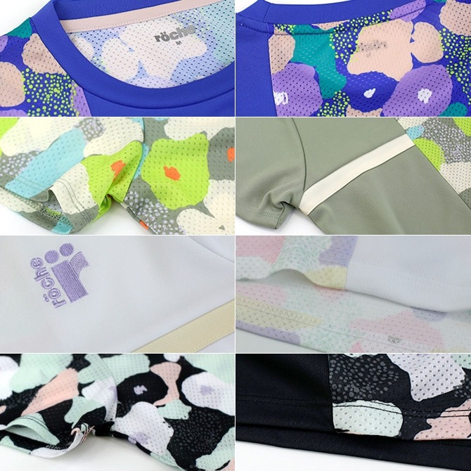 ローチェ roche テニスウェア レディス ゲームシャツ 258501