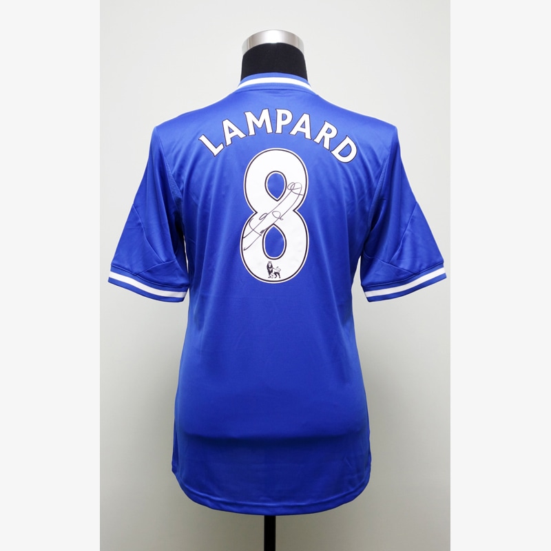ランパード直筆サイン入りチェルシー14/15ホームユニフォーム | THE DUGOUT